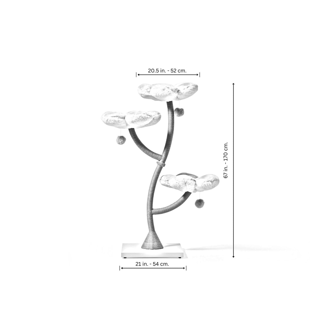 Aesthetic cat shelves designed for climbing and exploring
