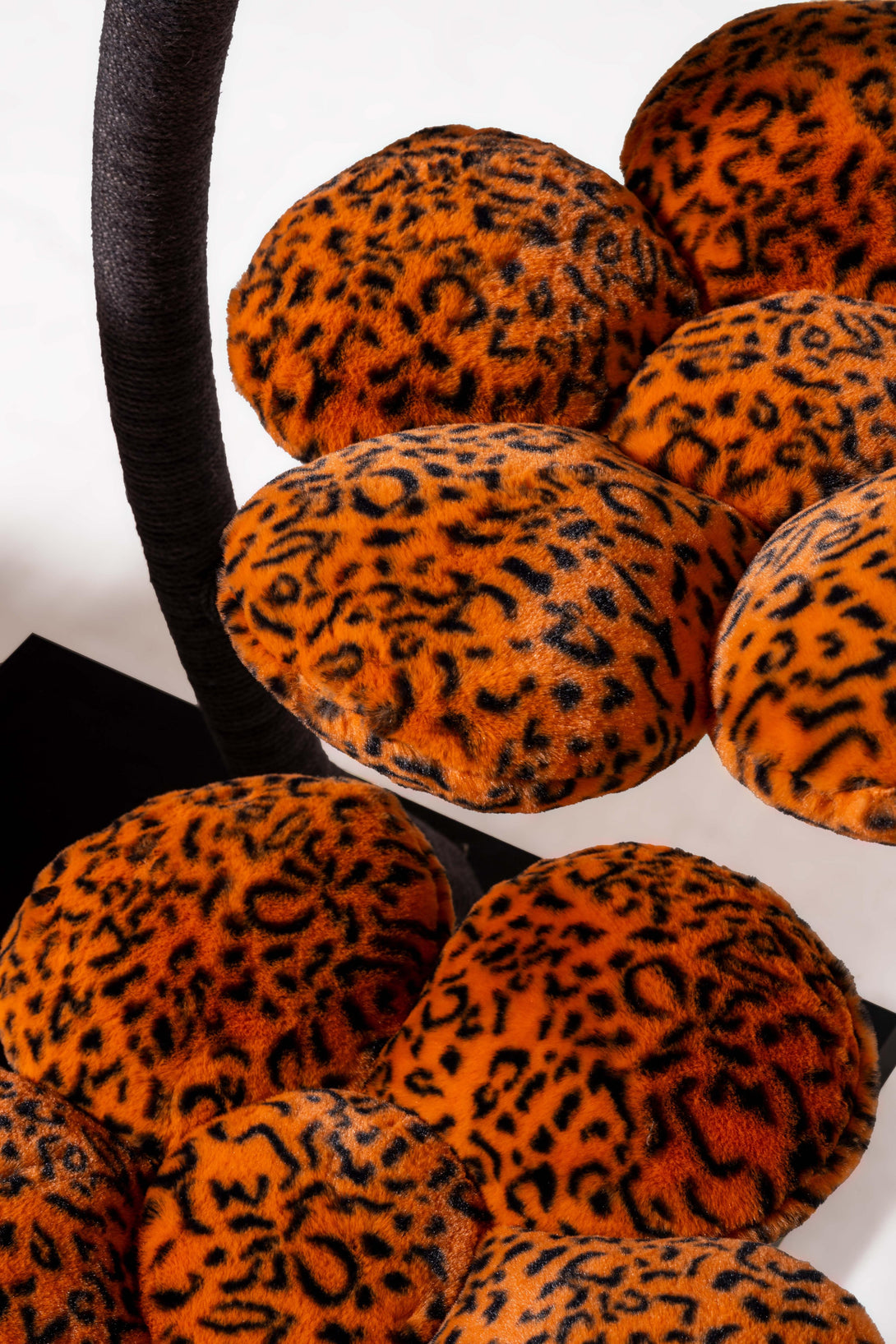 Elegant design of the Luxe Leopard Cat Tree complementing home decor
