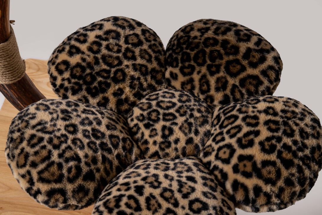 Large cats enjoying relaxation on the Wild Mini Cat Tree
