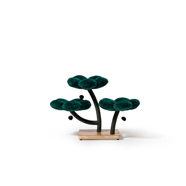 MARUVIS Emerald Blossom Floral Cat Tree showcasing vibrant floral design
