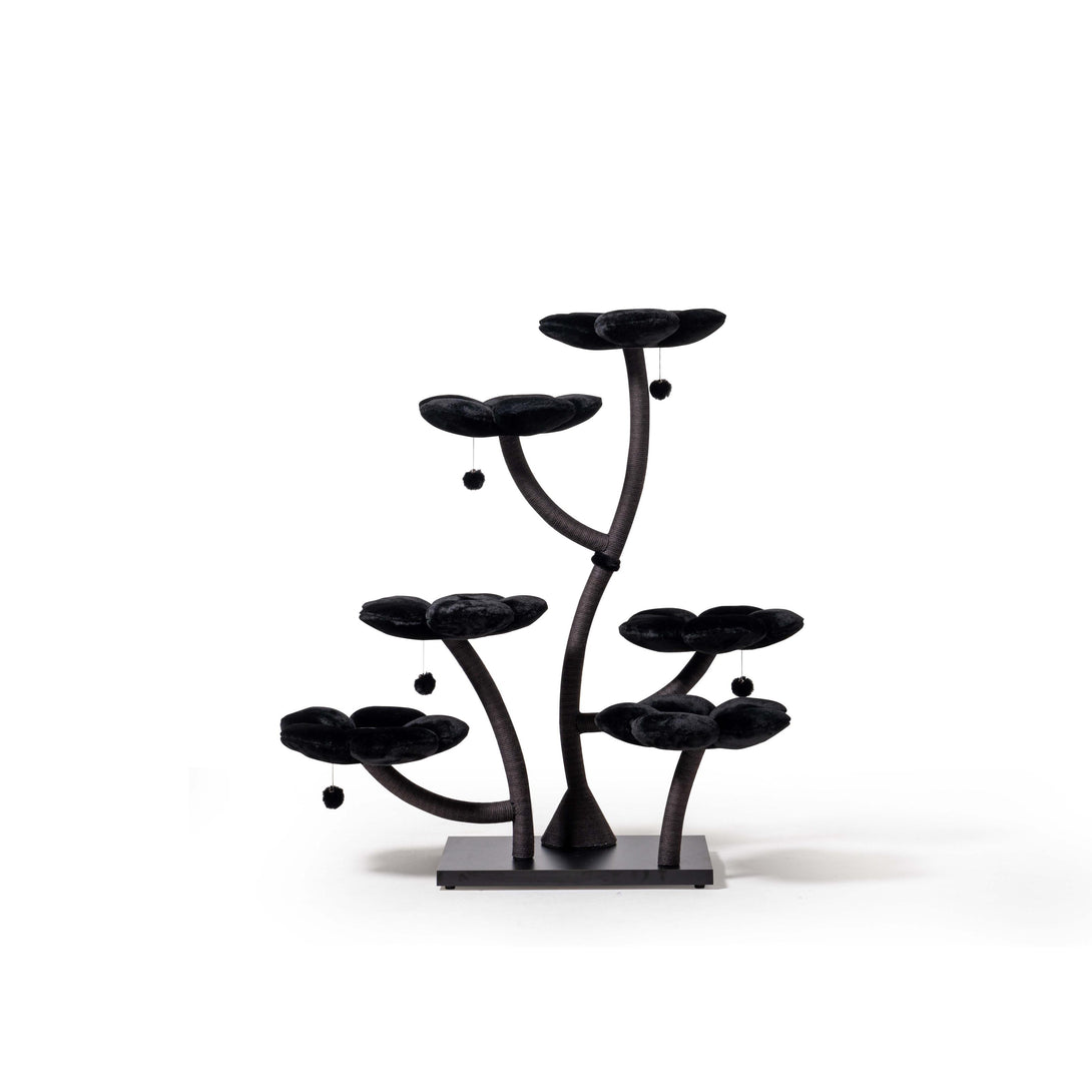 MARUVIS Midnight Shadow Cat Tree in elegant black
