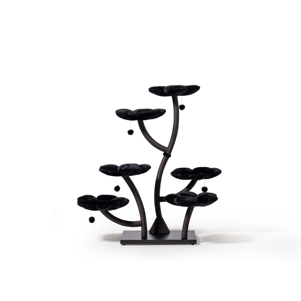 MARUVIS Midnight Shadow Cat Tree in elegant black

